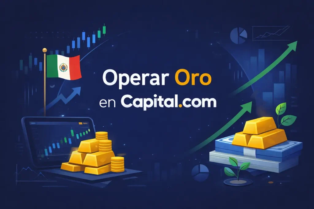 Operar Oro en Capital.com