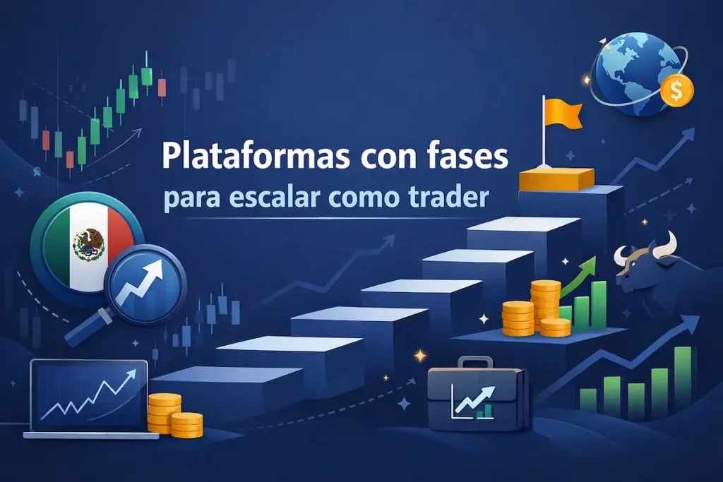 Plataformas con fases para escalar como trader