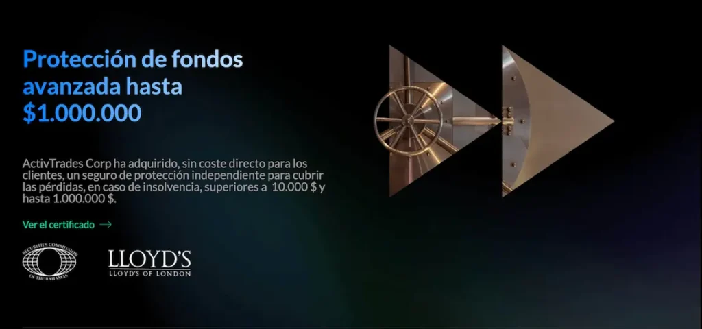 Protección de fondos avanzada en ActivTrades