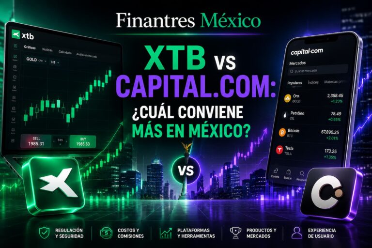 XTB vs Capital.com cuál conviene más en México