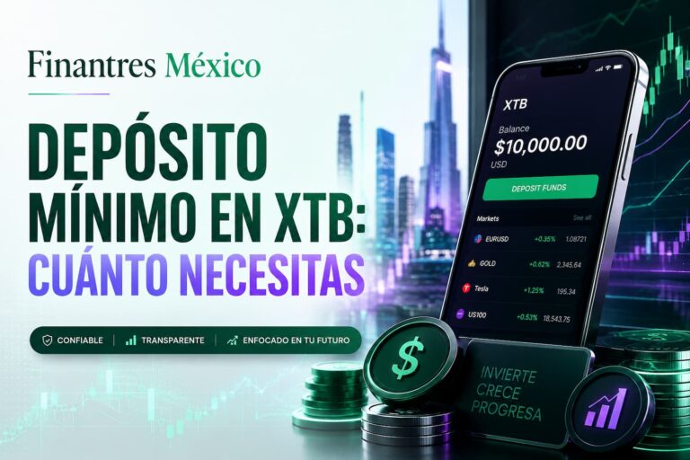 Depósito mínimo en XTB cuánto necesitas