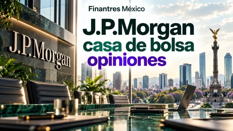 J.P.Morgan casa de bolsa opiniones
