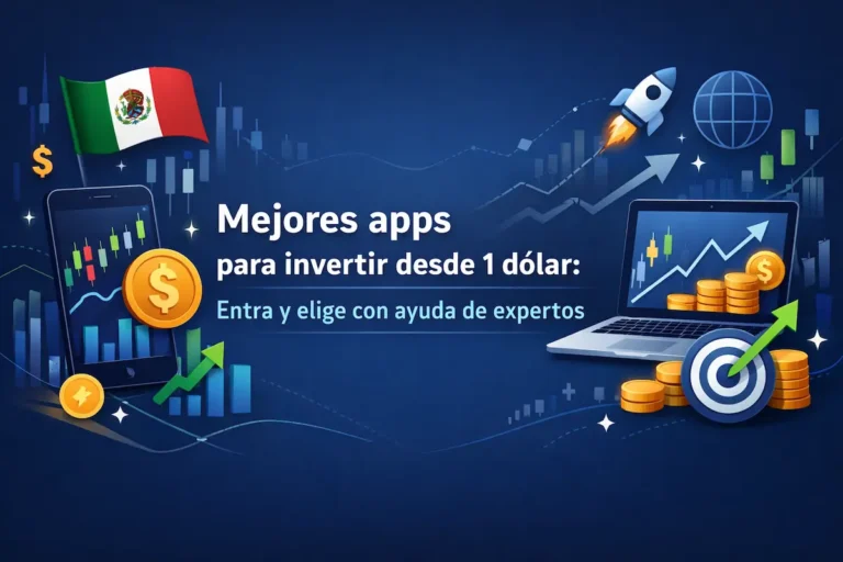 Mejores apps para invertir desde 1 dólar