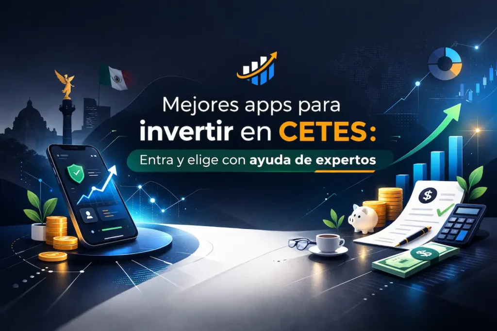 Mejores apps para invertir en CETES