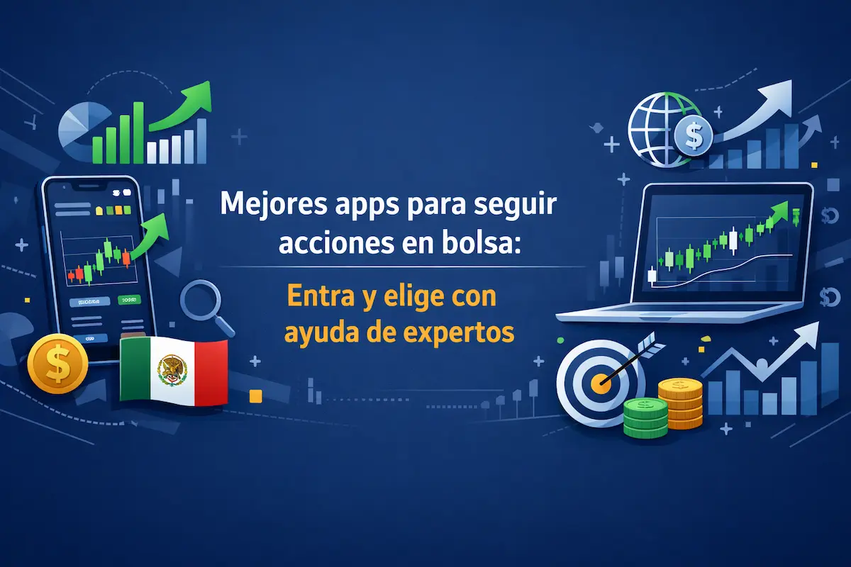 Mejores apps para seguir acciones en bolsa en 2026