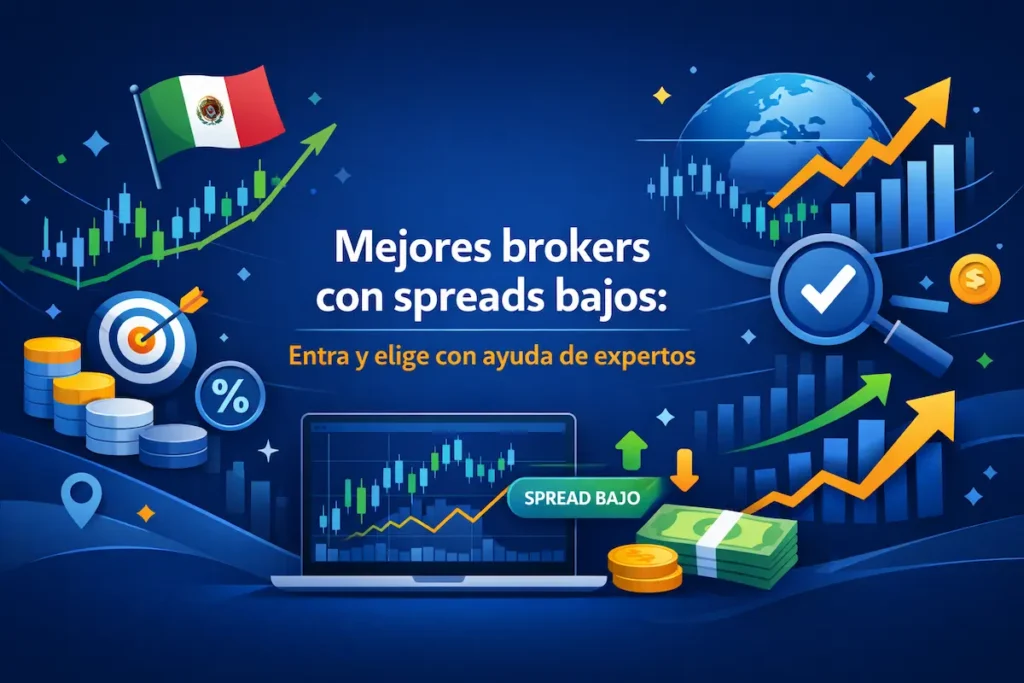 Mejores brokers con spreads bajos