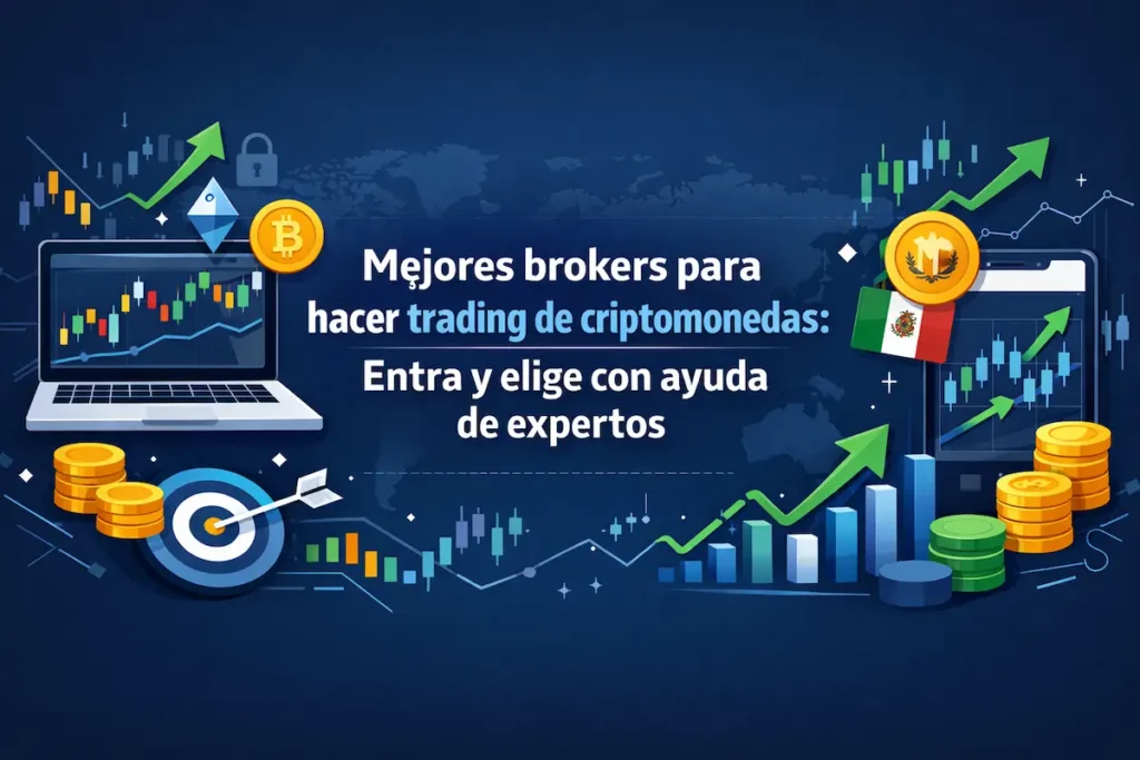 Mejores brokers para hacer trading de criptomonedas