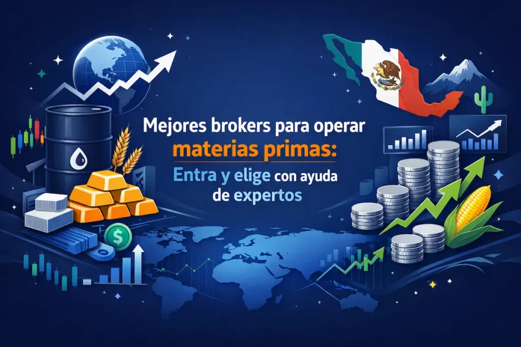 Mejores brokers para operar materias primas