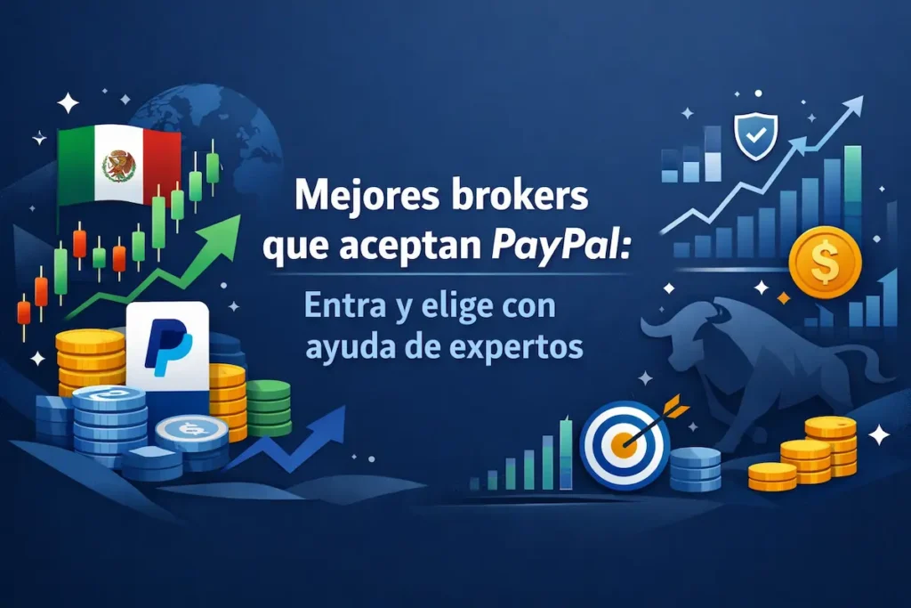 Mejores brokers que aceptan PayPal