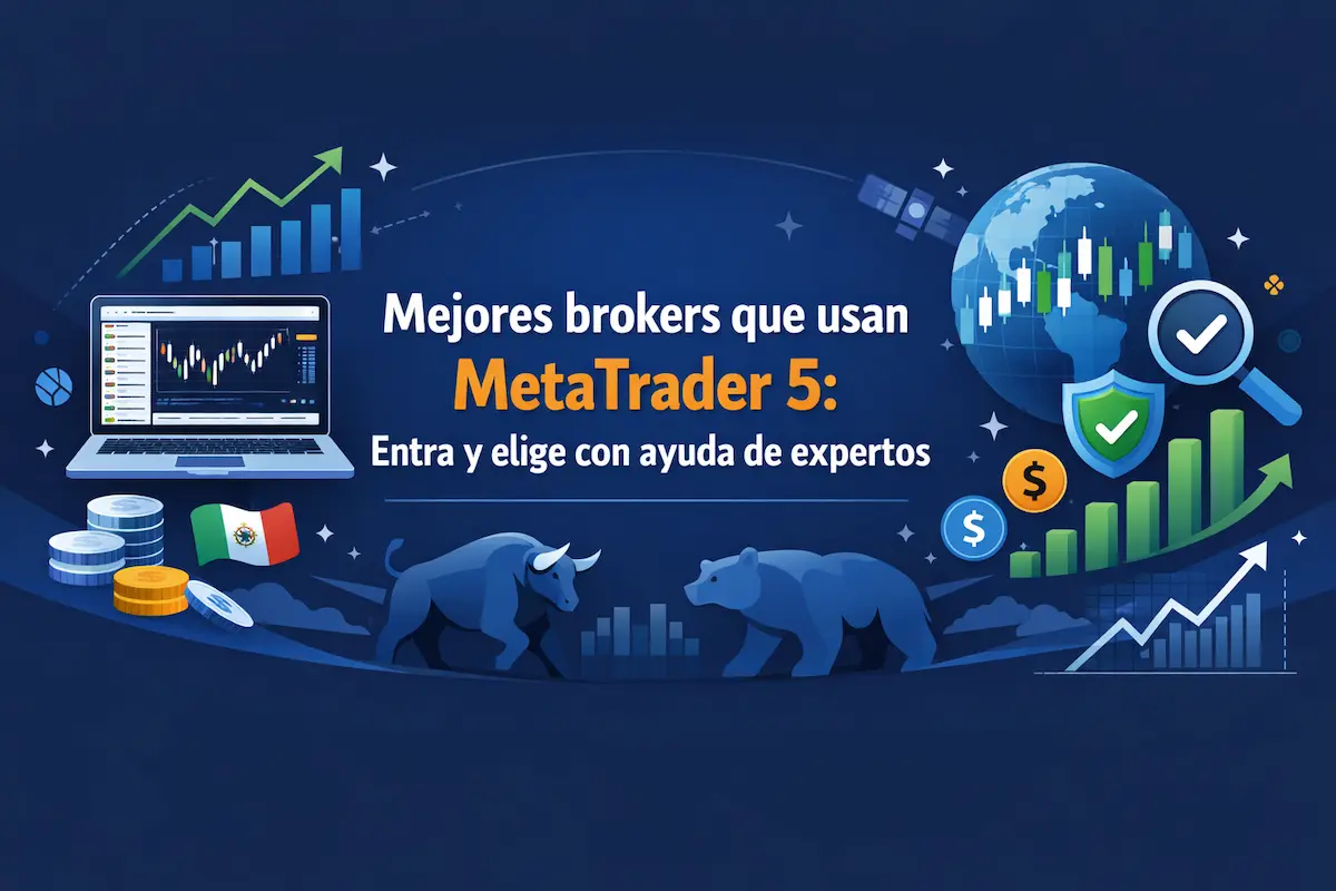 Mejores brokers con MetaTrader 5 en México