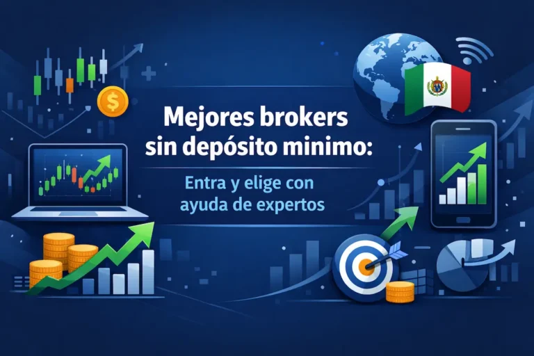Mejores brokers sin depósito mínimo