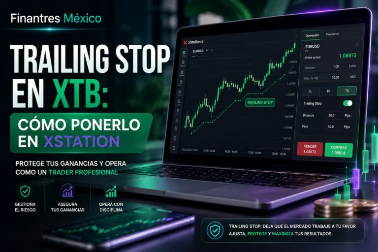 Trailing Stop en XTBcómo ponerlo en xStation