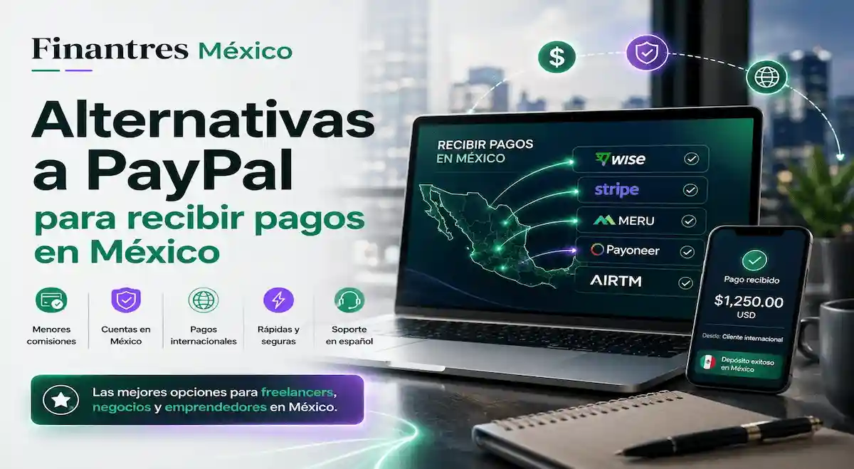 Alternativas a PayPal para recibir pagos en México