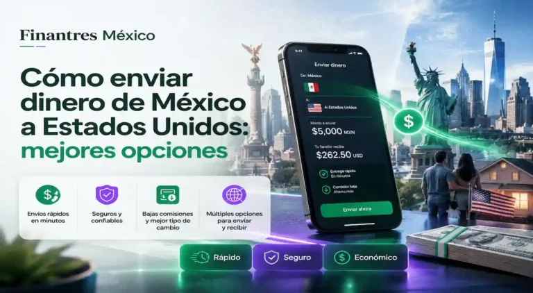 Cómo enviar dinero de México a Estados Unidos mejores opciones