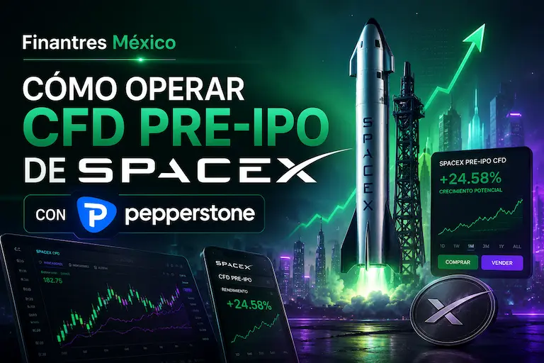 CFD pre-IPO de SpaceX con Pepperstone