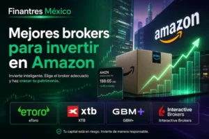 Mejores brokers para invertir en Amazon
