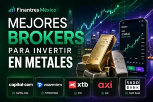 Mejores brokers para invertir en metales