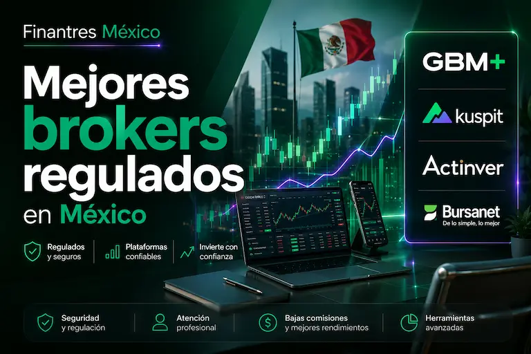 Mejores brokers regulados en México