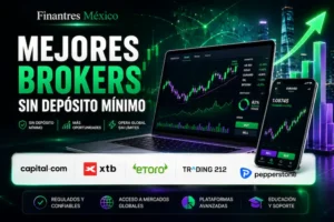 Mejores brokers sin depósito mínimo
