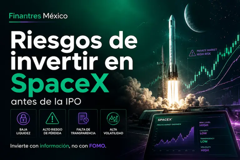 Riesgos de invertir en SpaceX antes de la IPO