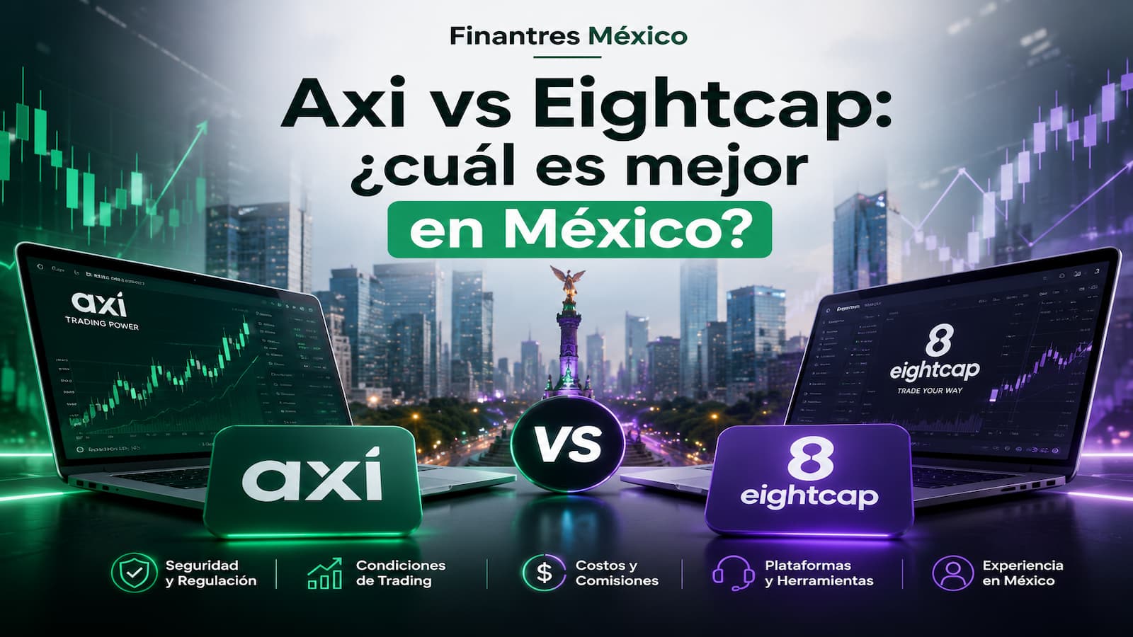 Axi vs Eightcap ¿cuál es mejor en México