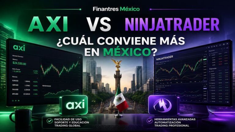 Axi vs NinjaTrader ¿cuál conviene más en México