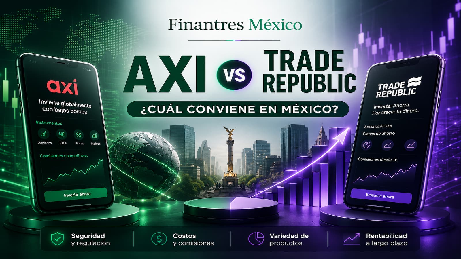Axi vs Trade Republic ¿cuál conviene en México