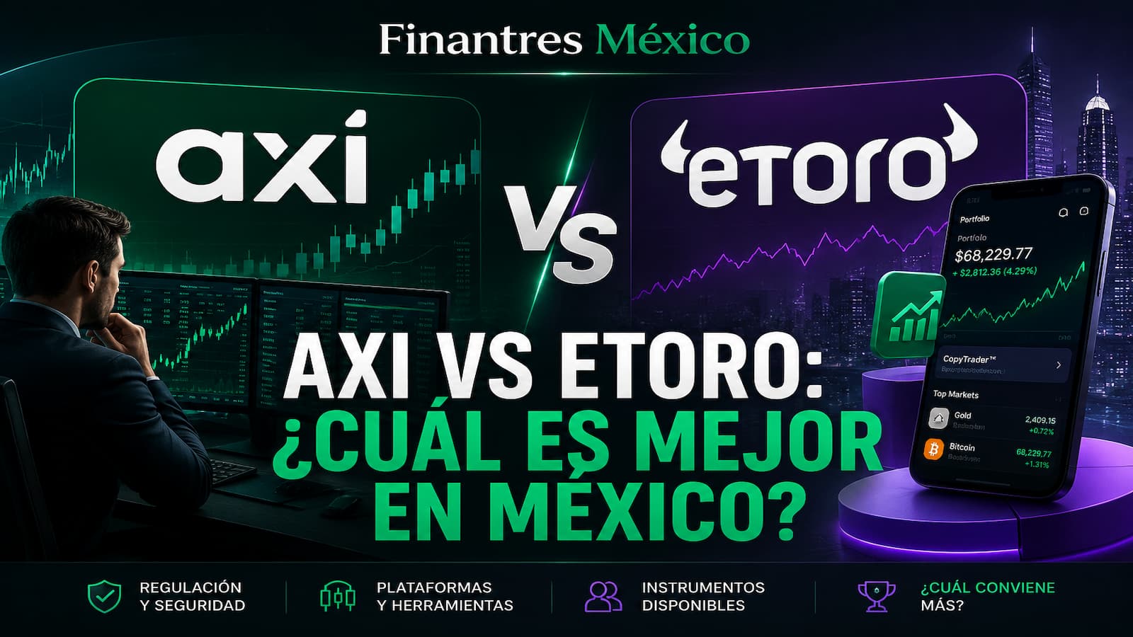 Axi vs eToro ¿cuál es mejor en México