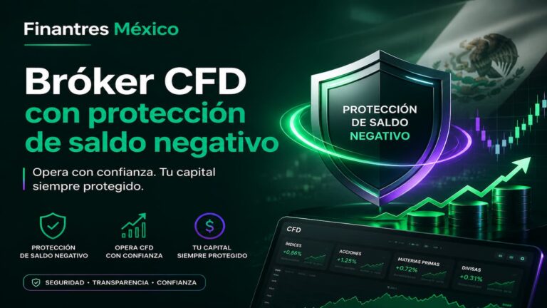 Bróker CFD con protección de saldo negativo en México