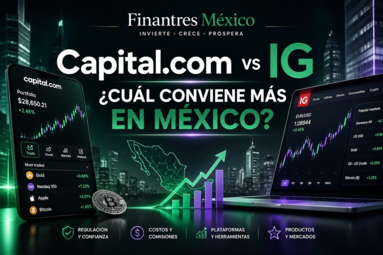 Capital.com vs IG cuál conviene más en México