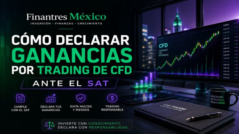 Cómo declarar ganancias por trading de CFD ante el SAT