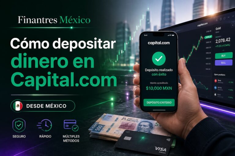 Cómo depositar dinero en Capital.com desde México
