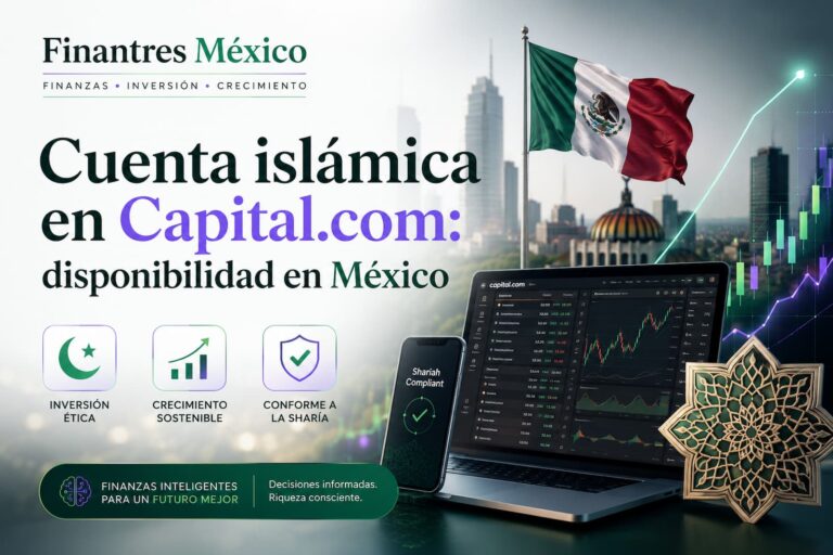 Cuenta islámica en Capital.com disponibilidad en México