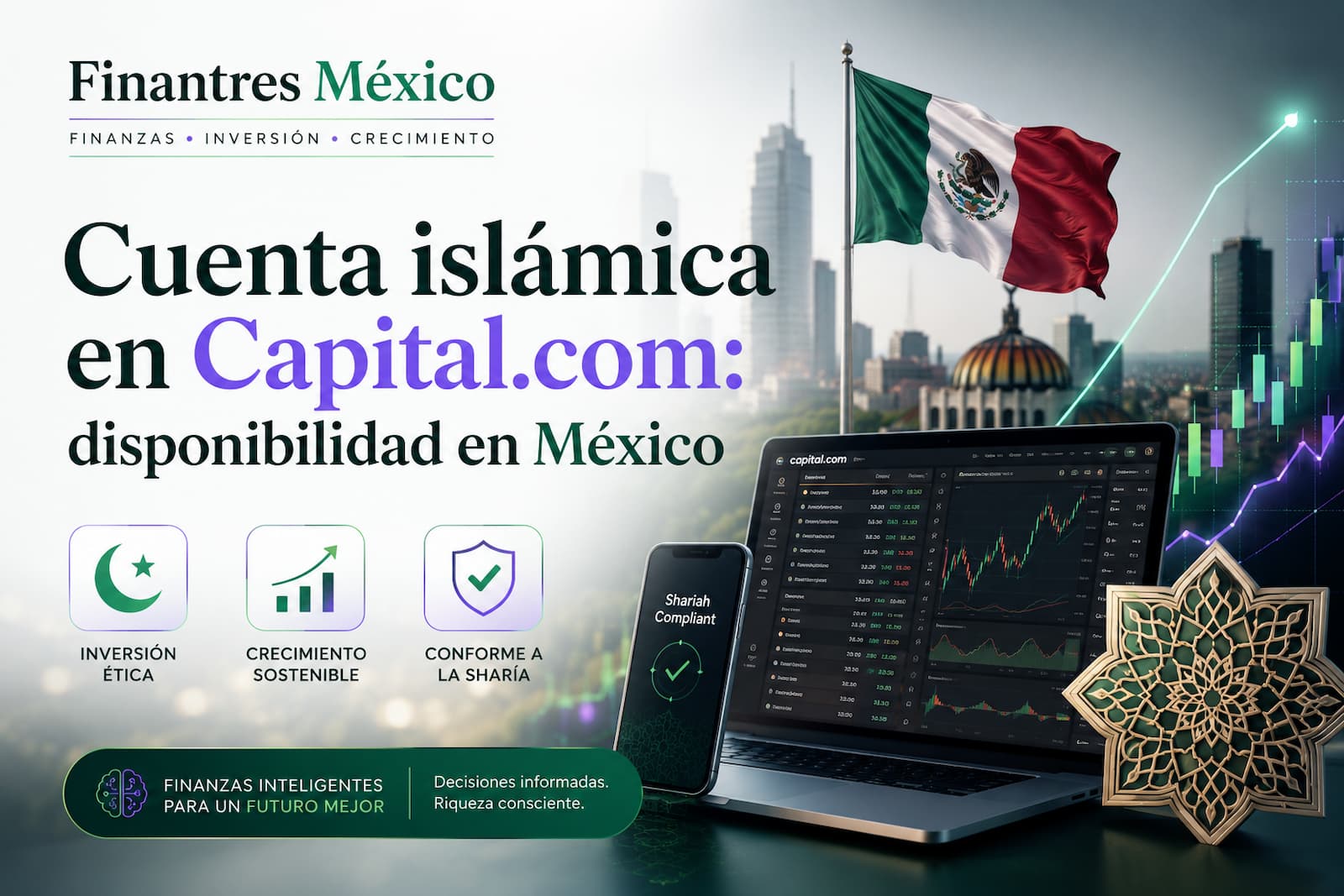 Cuenta islámica en Capital.com disponibilidad en México