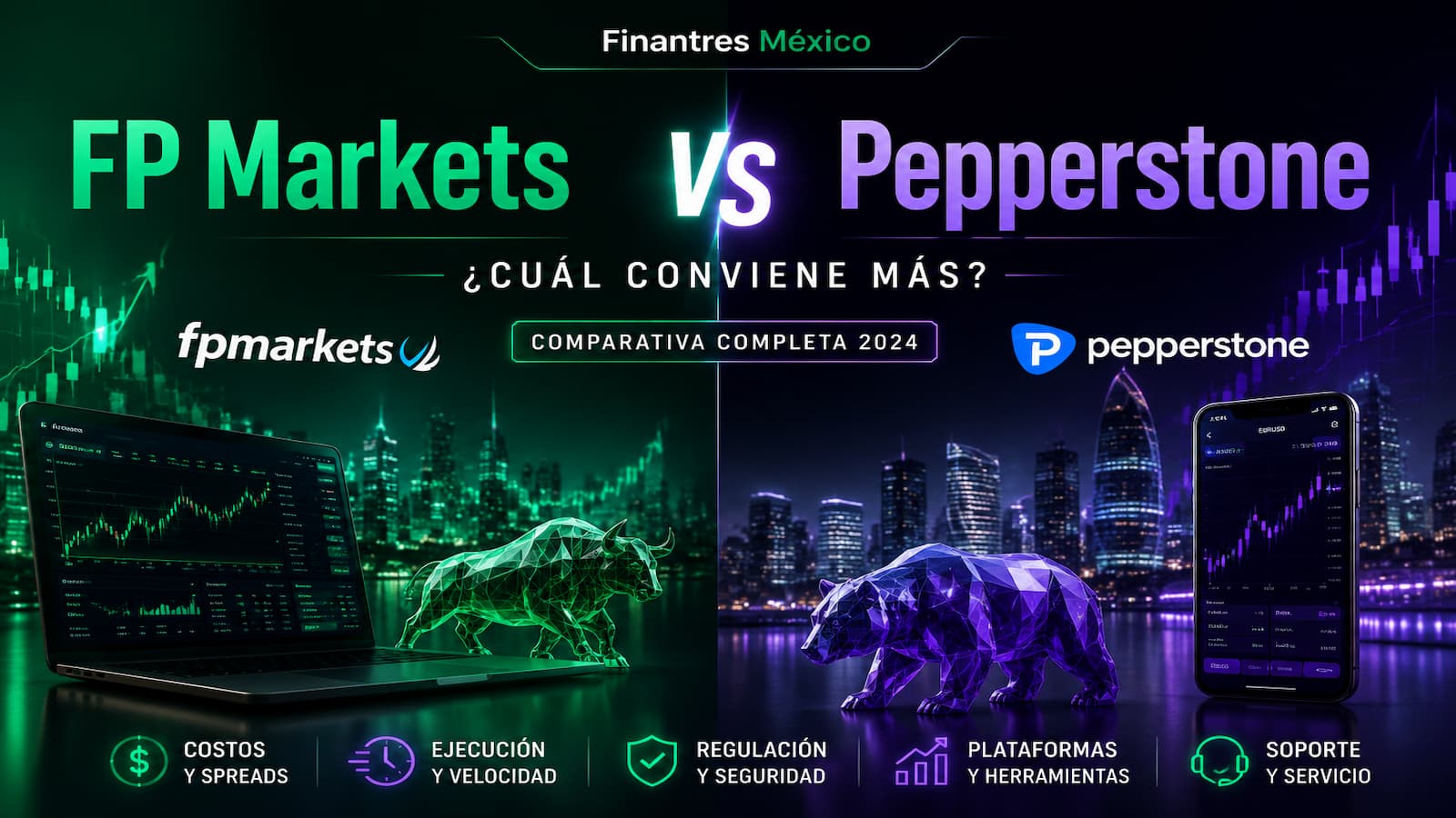 FP Markets vs Pepperstone cuál conviene más