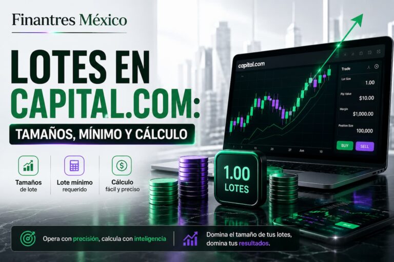 Lotes en Capital.com tamaños, mínimo y cálculo