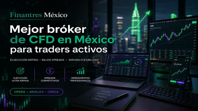 Mejor bróker de CFD en México para traders activos