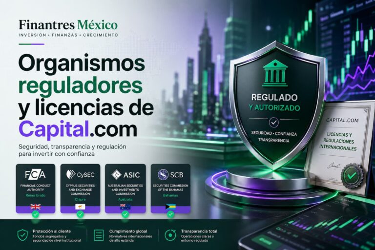Organismos reguladores y licencias de Capital.com