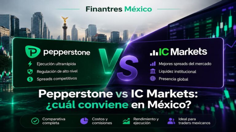 Pepperstone vs IC Markets ¿cuál conviene en México