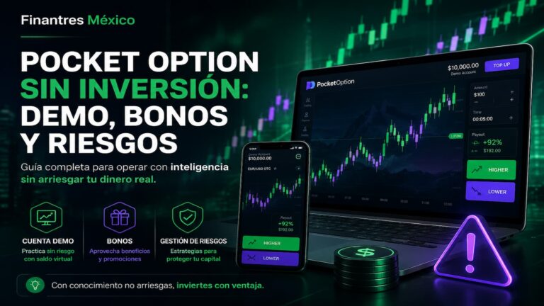 Pocket Option sin inversión demo, bonos y riesgos