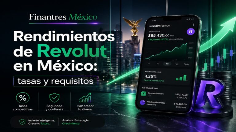 Rendimientos de Revolut en México tasas y requisitos