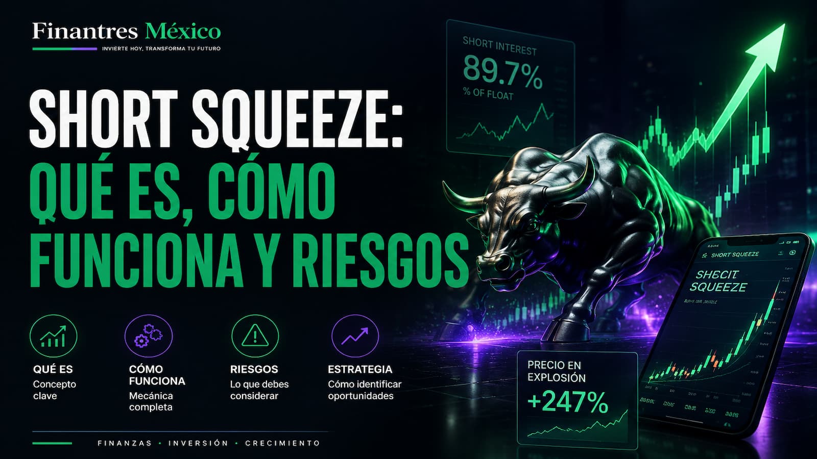Short squeeze qué es, cómo funciona y riesgos
