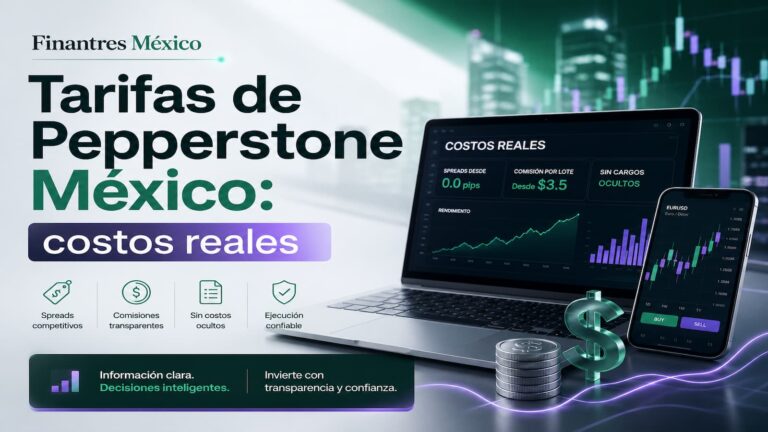 Tarifas de Pepperstone México costos reales