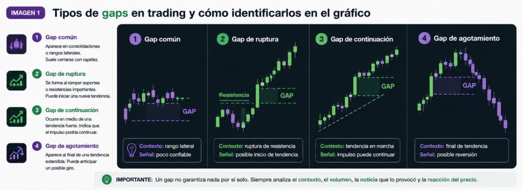 tipos de gaps en trading