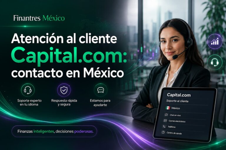 Atención al cliente Capital.com contacto en México