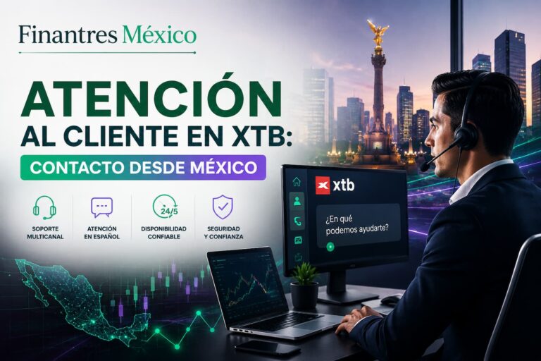 Atención al cliente en XTB contacto desde México