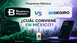 Blueberry Markets vs DEGIRO cuál conviene en México
