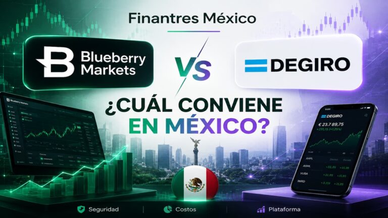 Blueberry Markets vs DEGIRO cuál conviene en México