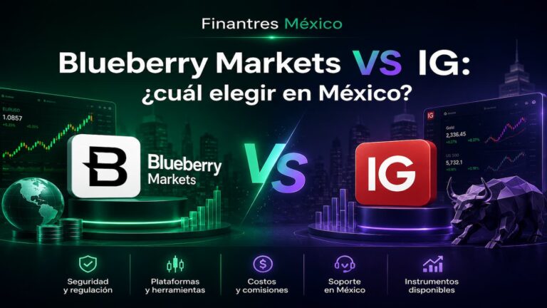 Blueberry Markets vs IG cuál elegir en México