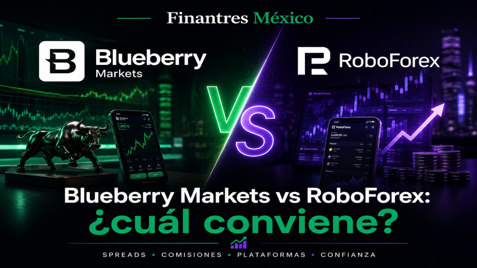 Blueberry Markets vs RoboForex cuál conviene
